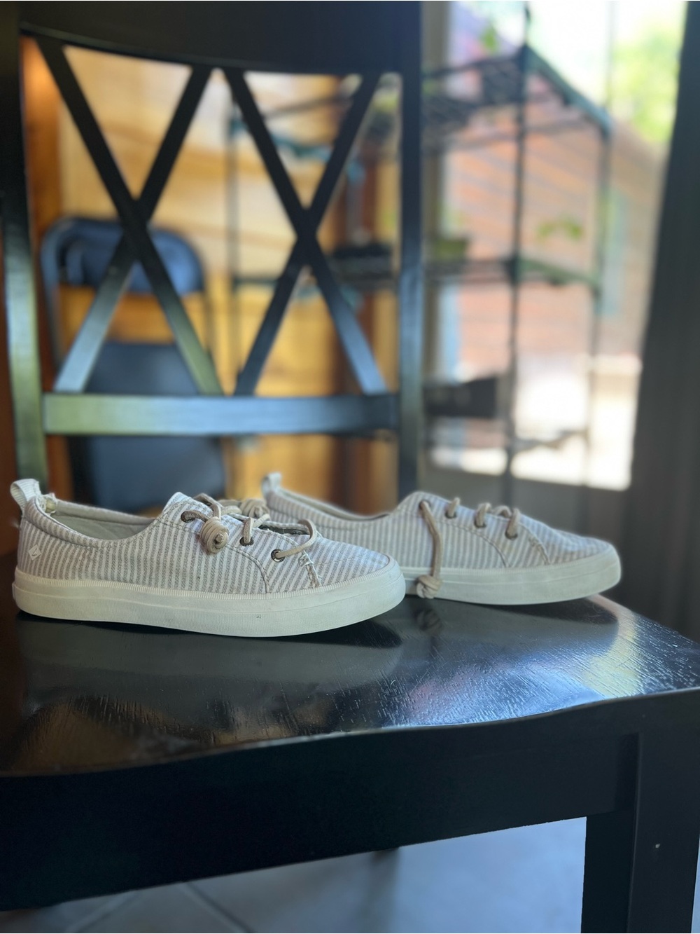 Women’s Casual Slip-On Sneakers in Light Beige